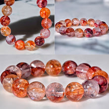 Load image into Gallery viewer, | High Grade | Golden Healer x Red Hematoid Quartz Bracelet - 56g / 14mm #383
