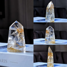 Load image into Gallery viewer, Golden Healer Quartz Tower - small 110g #490
