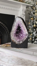 Load and play video in Gallery viewer, Amethyst Geode / Cave - small 1.52kg #30
