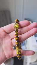 Load and play video in Gallery viewer, Tiger Eye Bracelet #8
