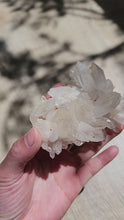 Load and play video in Gallery viewer, Himalayan Quartz Cluster - small 198g #372
