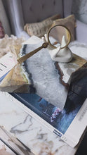 비디오를 갤러리 뷰어 Large Volcano Agate Star Carving / Thick Slab - 2.52kg #103에 로드 및 재생

