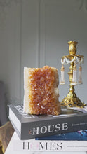 Cargar y reproducir el video en el visor de la galería, Citrine Quartz Cluster - 1.3kg #126
