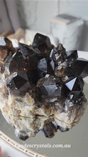 Load and play video in Gallery viewer, Pineapple Smoky Citrine Quartz Cluster - 1.77kg #114
