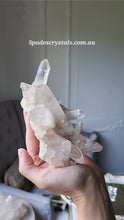 Load and play video in Gallery viewer, Himalayan Quartz Cluster - 430g #333
