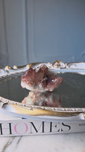 Load and play video in Gallery viewer, Red Phantom Quartz Cluster - Small 125g #2
