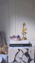 비디오를 갤러리 뷰어 Bolivia Amethyst Cluster - 805g #15에 로드 및 재생
