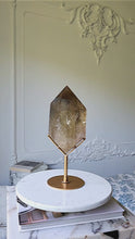 Load and play video in Gallery viewer, Chunky Smoky Citrine Double Terminated on Gold Stand - 2.03kg #118
