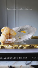 Load and play video in Gallery viewer, Premium Grade Rutilated Golden Himalayan Quartz - 1.68kg #188
