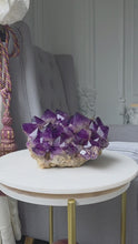 將影片載入圖庫檢視器並播放，Large Congo Amethyst Cluster - 7.6kg #127
