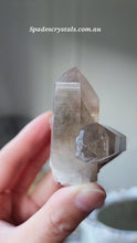 Load and play video in Gallery viewer, Smoky Himalayan Quartz Cluster - small 87g #232
