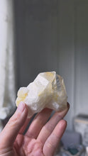 Load and play video in Gallery viewer, Golden Healer Quartz Cluster - small 106g #73
