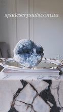 Load and play video in Gallery viewer, Celestite Geode Cluster - 3.45kg #21
