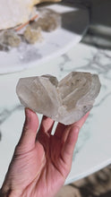 Load and play video in Gallery viewer, Smoky Himalayan Quartz Cluster - 284g #420

