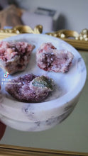 Load and play video in Gallery viewer, Pink Amethyst Cluster Set - 3pcs #12

