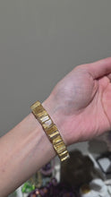 Load and play video in Gallery viewer, Golden Rutilated Quartz Bracelet - 10.5mm #332
