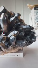 비디오를 갤러리 뷰어 Extra Large Smoky Citrine Quartz Cluster - 17.15kg에 로드 및 재생
