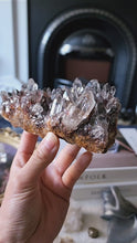 Load and play video in Gallery viewer, Red Hematoid Quartz Cluster - 381g #35

