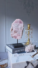 Load and play video in Gallery viewer, Pink Amethyst on Black Stand - 1.56kg #19
