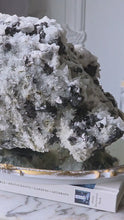 Load and play video in Gallery viewer, Large Quartz with Calcite and Galena - 6.34kg #1
