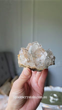 Load and play video in Gallery viewer, High Grade Golden Himalayan Quartz Cluster - small 221g #394
