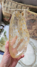 Load and play video in Gallery viewer, Golden Healer Quartz Bowl - 740g #160
