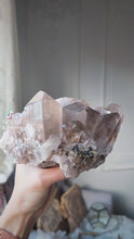 Load and play video in Gallery viewer, Golden Rutilated Smoky Quartz Cluster - 1.7kg #71
