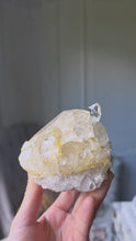 Load and play video in Gallery viewer, Golden Healer Quartz Cluster - 449g #124
