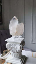 Load and play video in Gallery viewer, Himalayan Quartz Cluster on Stand - small 343g #277
