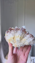 Load and play video in Gallery viewer, Red Phantom / Red Hematite Quartz Cluster - Double Sided 839g #4
