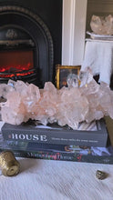 將影片載入圖庫檢視器並播放，Large High Grade Pink Himalayan Quartz Cluster - 4.93kg #577
