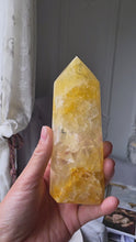 Load and play video in Gallery viewer, Golden Healer Quartz Tower - 278g #500
