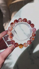 Load and play video in Gallery viewer, Golden Healer x Red Hematoid Quartz Bracelet - 42g / 12.5mm #382
