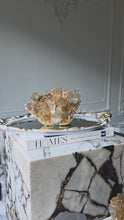 Load and play video in Gallery viewer, | RARE | Golden Smoky Himalayan Quartz Cluster - 1.25kg #439

