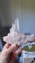 Load and play video in Gallery viewer, Himalayan Quartz Cluster - 363g #374
