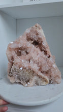 Load and play video in Gallery viewer, | Unique | Pink Himalayan Quartz Cathedral / Cave / Geode - 4.15kg #298
