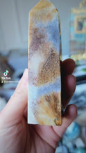 將影片載入圖庫檢視器並播放，Sagenite Agate Tower with Rutile Inclusion - 160g #228
