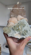 Load and play video in Gallery viewer, Green Apophyllite Cluster - 536g #292
