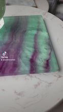 Load and play video in Gallery viewer, Watermelon Fluorite Slab - 532g #127
