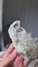 Load and play video in Gallery viewer, Himalayan Lemurian Quartz Cluster - 260g #547
