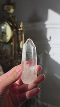 Load and play video in Gallery viewer, High Grade Lemurian Quartz Seed / Point - 90g #370
