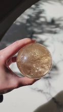 Load and play video in Gallery viewer, Rainbow Citrine Sphere - 456g #49

