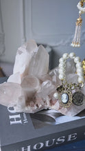 Load and play video in Gallery viewer, Smoky Pink Himalayan Quartz Cluster - 1.4kg #523
