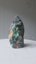 비디오를 갤러리 뷰어 Ocean Jasper Flame - 311g #94에 로드 및 재생
