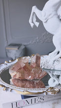 Load and play video in Gallery viewer, Red Hematite Quartz Cluster - 468g #305
