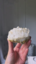 Load and play video in Gallery viewer, Golden Healer Quartz Cluster - 336g #128
