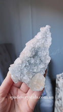 Load and play video in Gallery viewer, Grey &amp; Red Calcite Cluster - 326g #70
