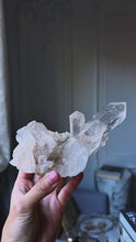 Load and play video in Gallery viewer, High Grade Himalayan Quartz Cluster - 525g #504
