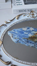 Load and play video in Gallery viewer, Blue Kyanite in Quartz Slab - 421g #928
