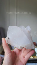 Load and play video in Gallery viewer, Himalayan Quartz Cluster - 685g #144
